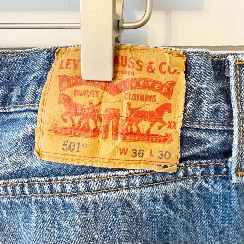 Levi’s | Men’s 501 Cotton Relaxed Jeans Size 36x30